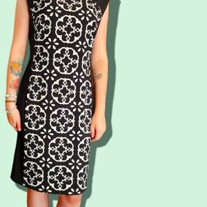 Black and white Dress